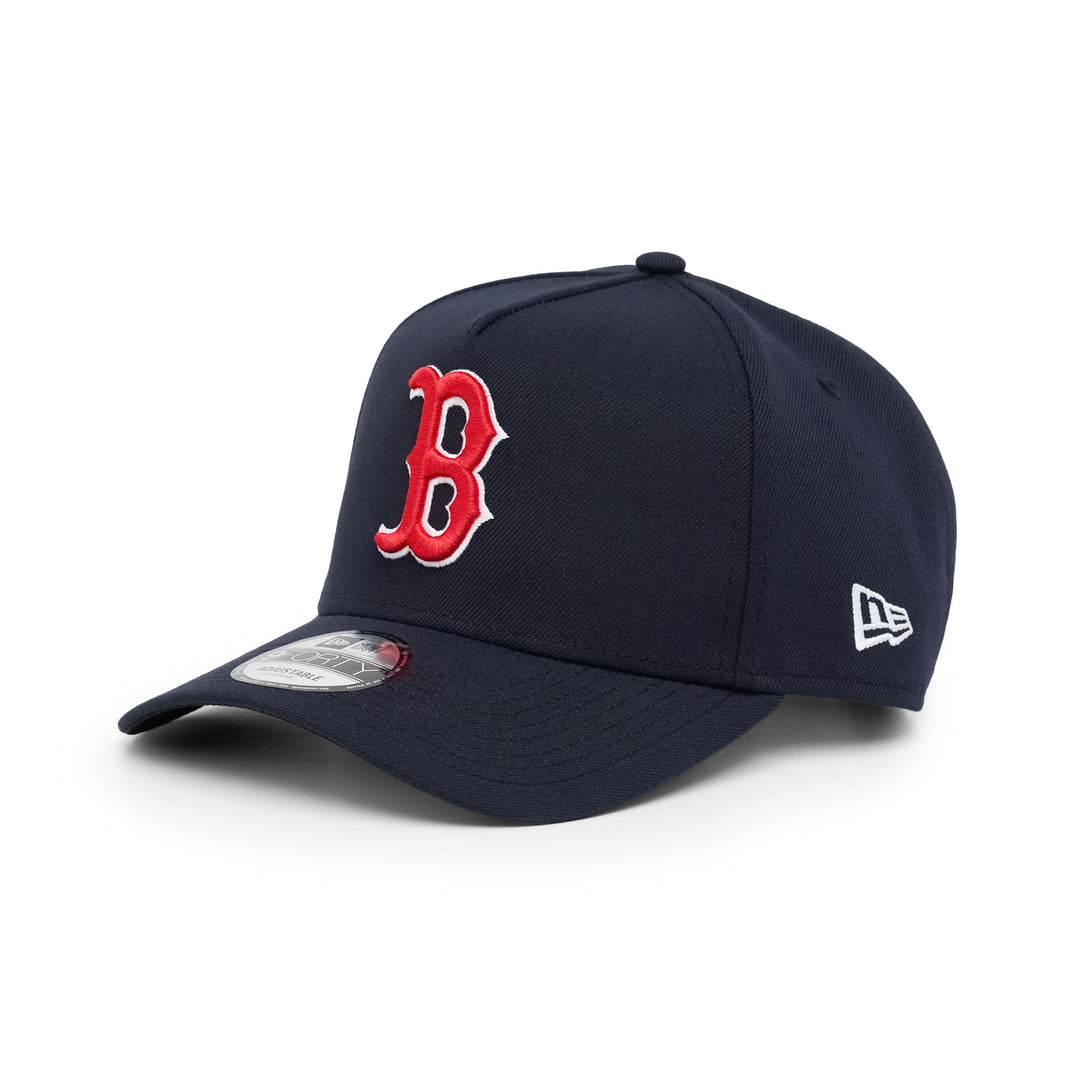 9FORTY A-Frame Boston Red Sox Basic Team Navy Snapback