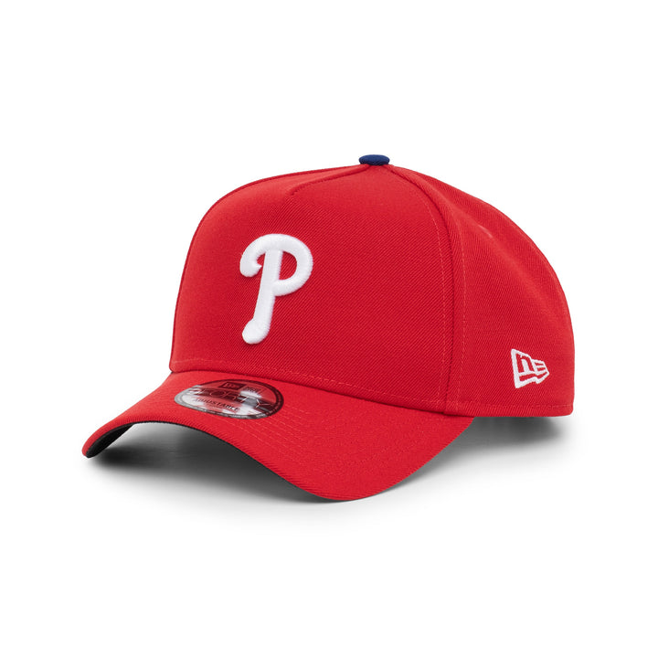 9FORTY A-Frame Philadelphia Phillies Basic Team Scarlet Snapback