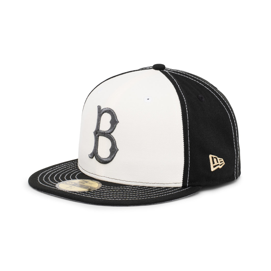 59FIFTY Brooklyn Dodgers All Star Game 2-Tone Black Visor Chrome White Fitted