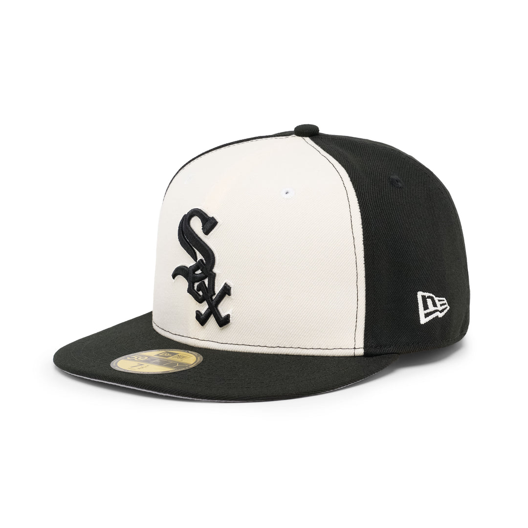 59FIFTY Chicago White Sox 95 Years Chrome Black Fitted