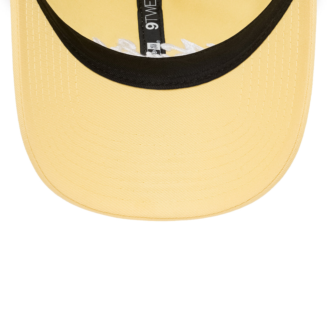 9TWENTY Script Logo Soft Yellow Adjustable