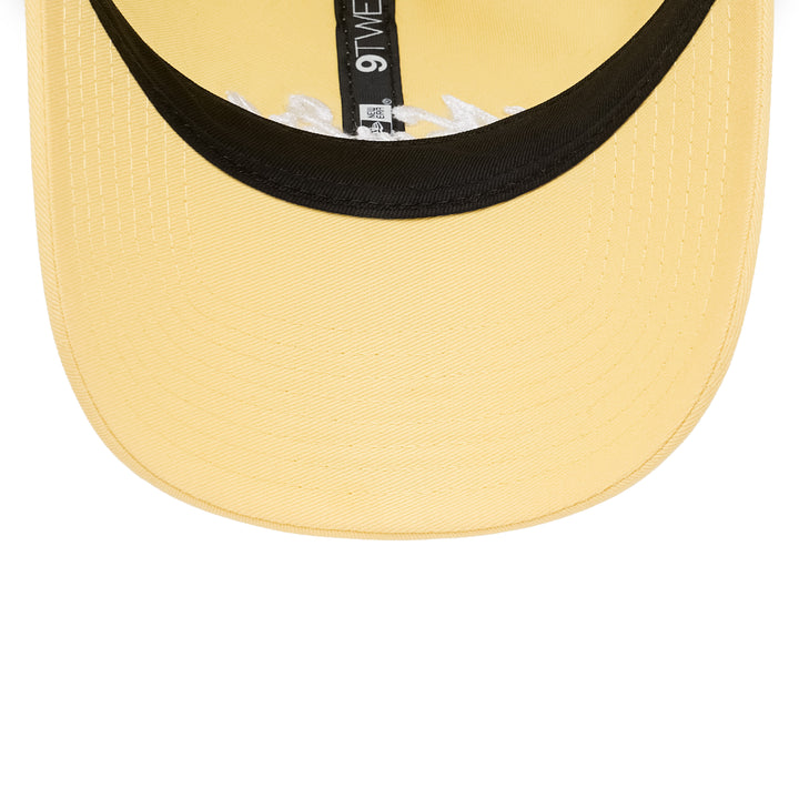 9TWENTY Script Logo Soft Yellow Adjustable