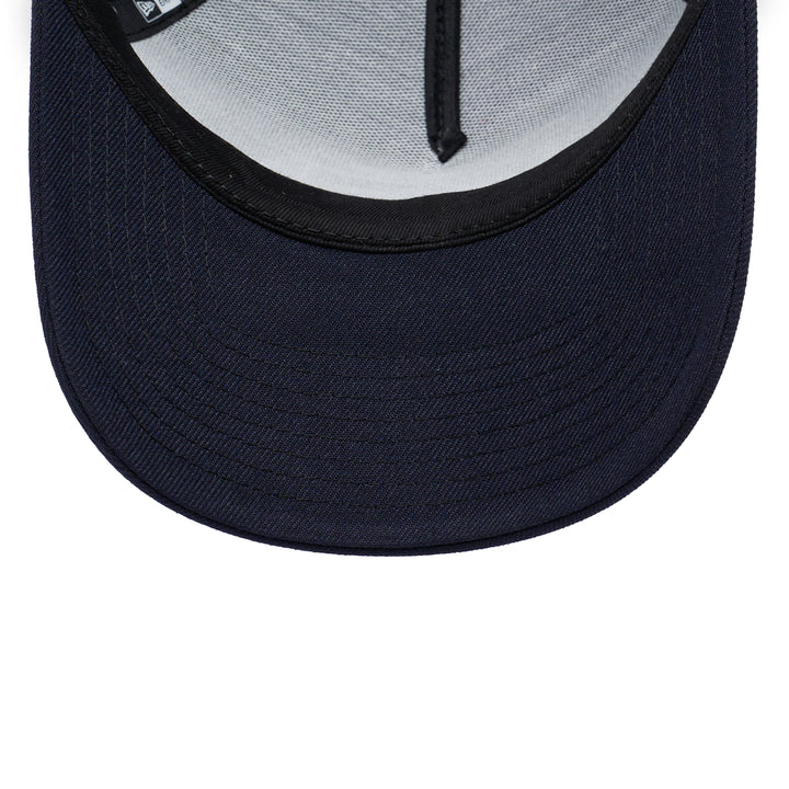 9FORTY A-Frame Trucker New Era Patch Navy Stone Snapback
