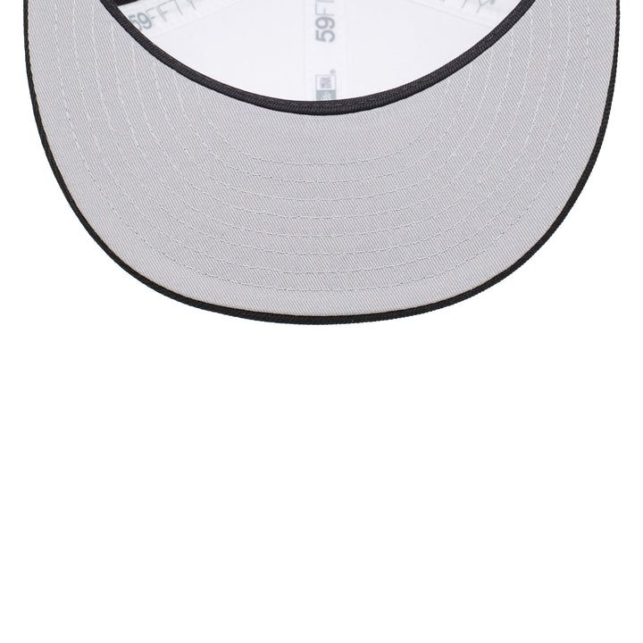 59FIFTY Brooklyn Dodgers All Star Game 2-Tone Black Visor Chrome White Fitted