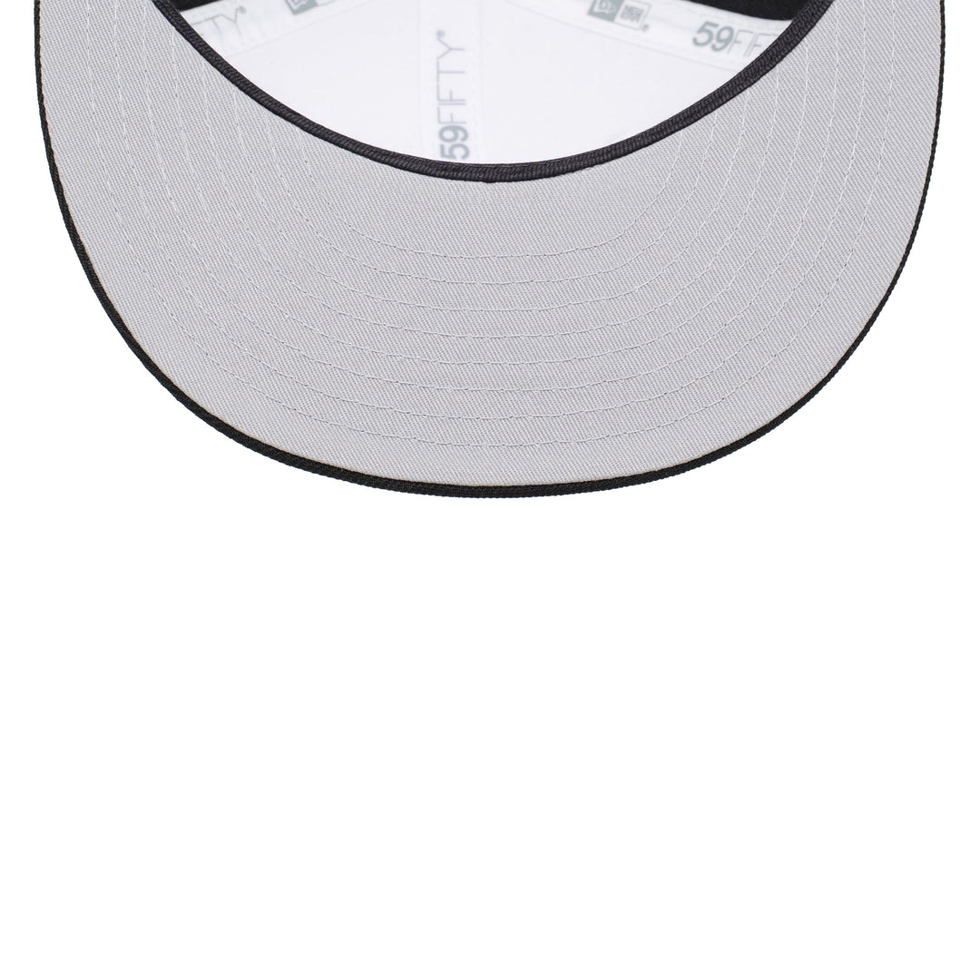 59FIFTY New York Giants All Star Game 2-Tone Black Visor Chrome White Fitted