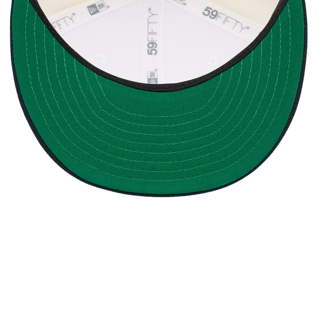 59FIFTY New York Yankees 2-Tone Chrome White Navy Fitted
