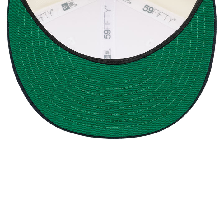 59FIFTY New York Yankees 2-Tone Chrome White Navy Fitted