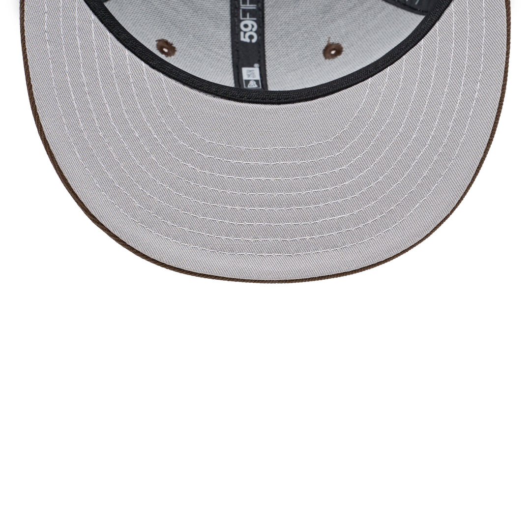 59FIFTY Los Angeles Dodgers Back To Back World Series Champs Walnut Fitted