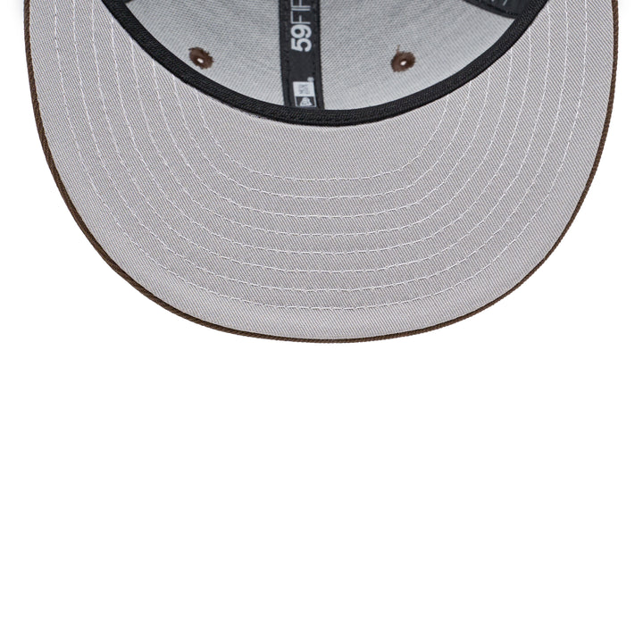 59FIFTY Los Angeles Dodgers Back To Back World Series Champs Walnut Fitted