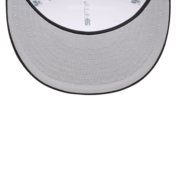 59FIFTY Chicago White Sox 95 Years Chrome Black Fitted