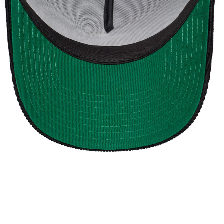 9FORTY A-Frame Trucker Los Angeles Dodgers Stadium 60th Anniversary Black Snapback