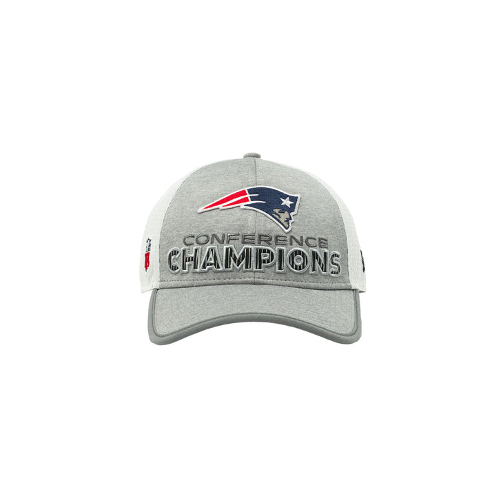 9FORTY New England Patriots NFL Super Bowl LII Conference Champions Gray Snapback