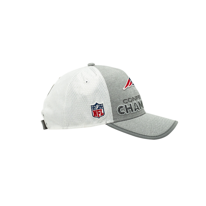 9FORTY New England Patriots NFL Super Bowl LII Conference Champions Gray Snapback
