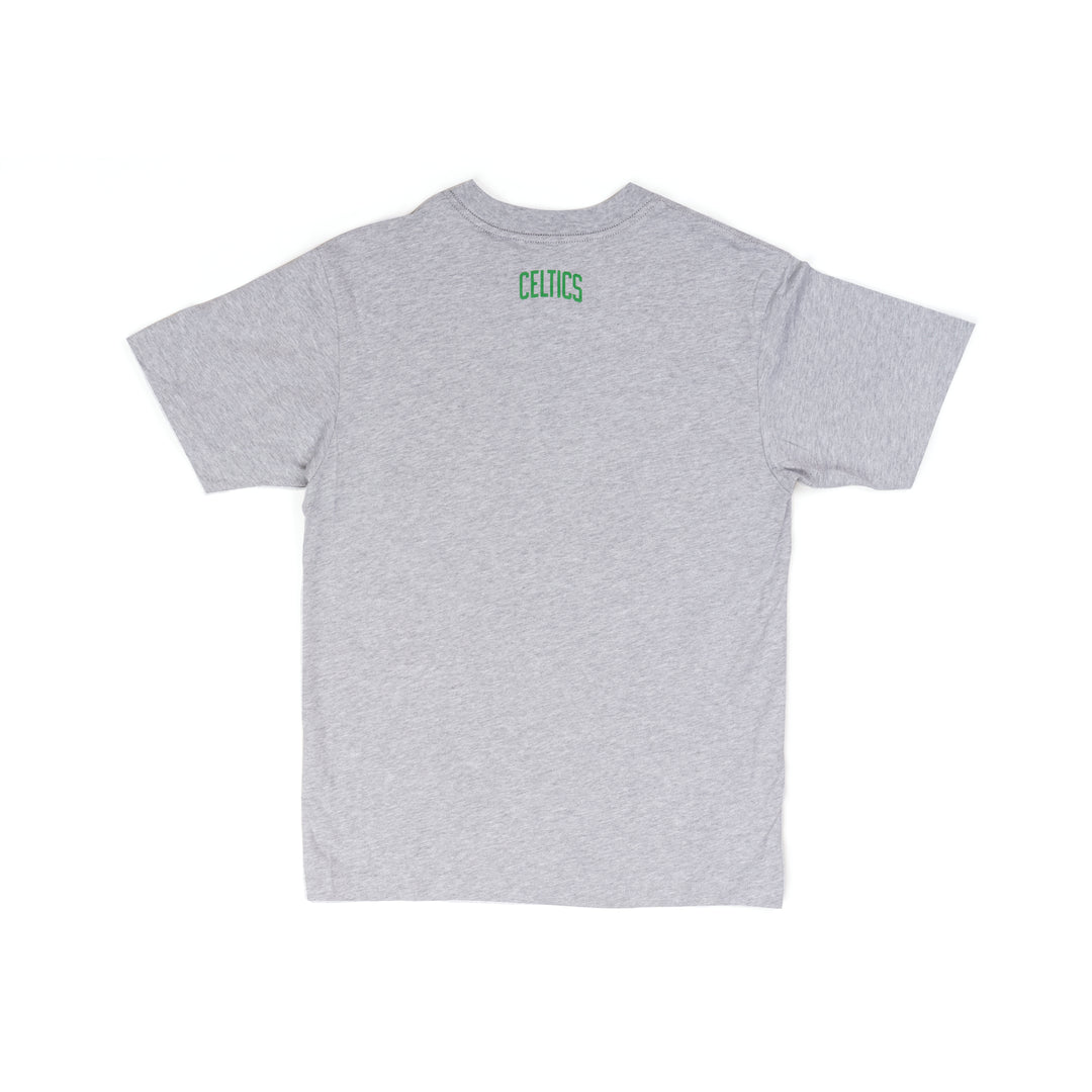 Boston Celtics Heather Gray Short Sleeve Pocket T-Shirt