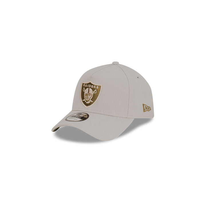 9FORTY A-Frame Las Vegas Raiders Medium Silver Olive Stone Snapback