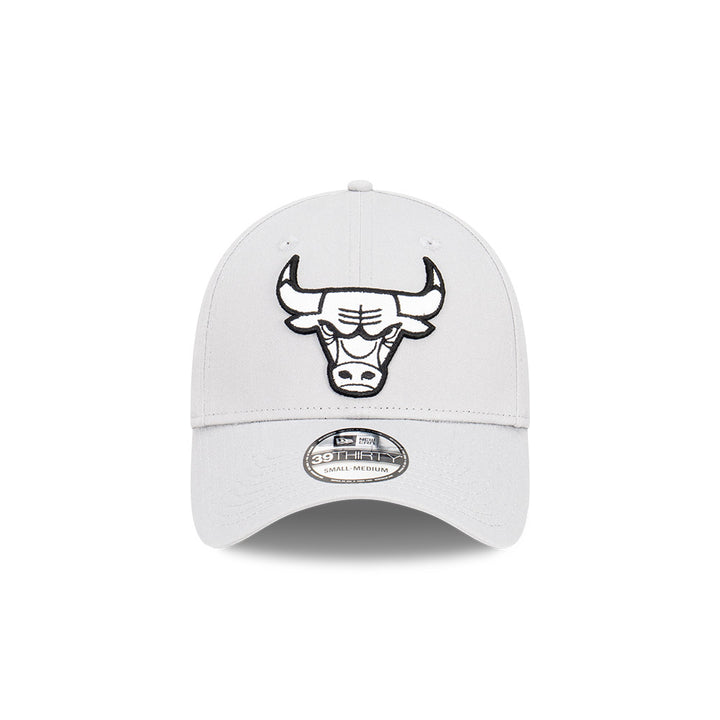 39THIRTY Chicago Bulls Storm Grey Fitted