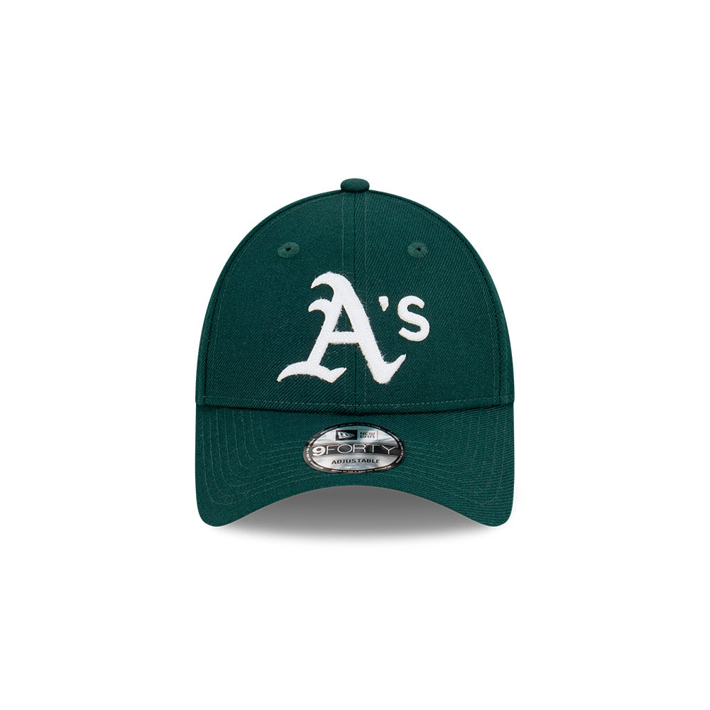 9FORTY Oakland Athletics Premium Felt Dark Green Adjustable