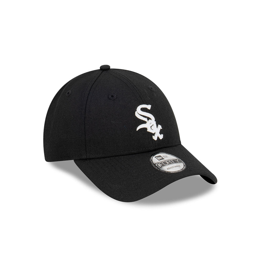 9FORTY Chicago White Sox Premium Felt Black Adjustable