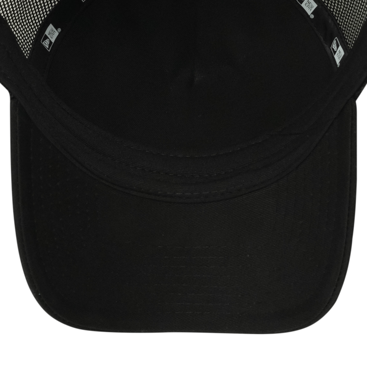 9FORTY A-Frame Golf Trucker Metal Plate Black Snapback
