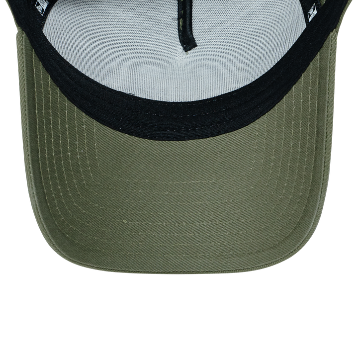 9FORTY A-Frame Golf Box Logo Laser Perforated Olive Snapback