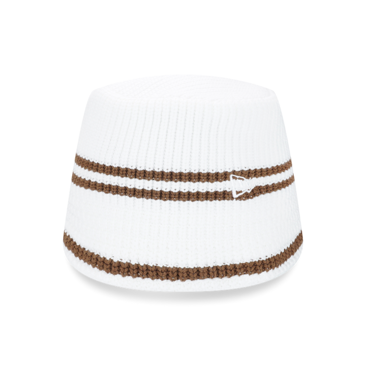 Ivory Knit Bucket