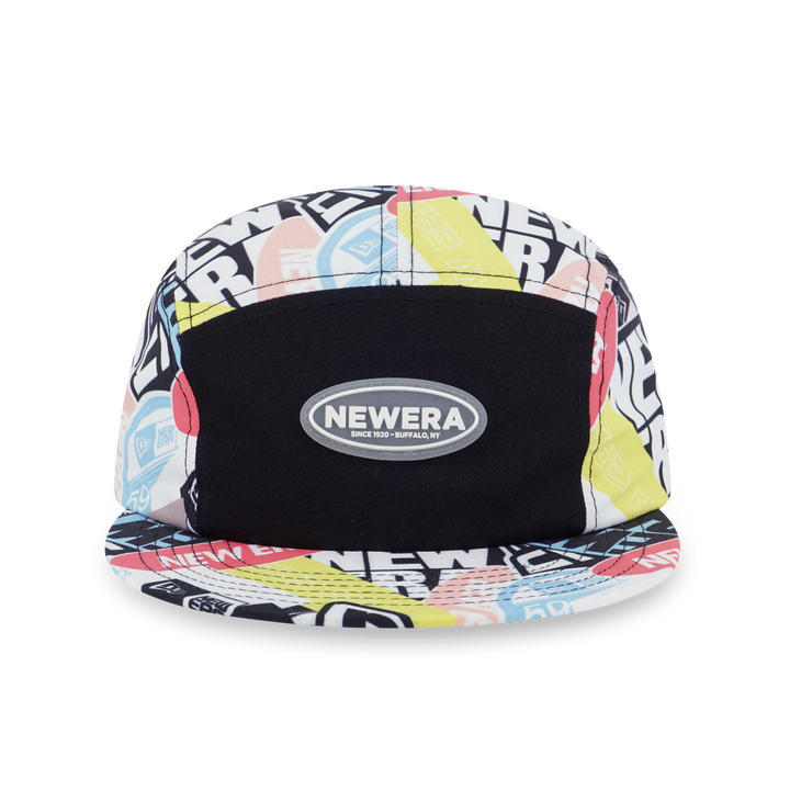 Party Vibe Sticker Bombing Multicolor Adjustable Camper