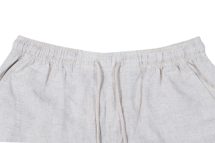 Soft Nature Linen Cream Shorts