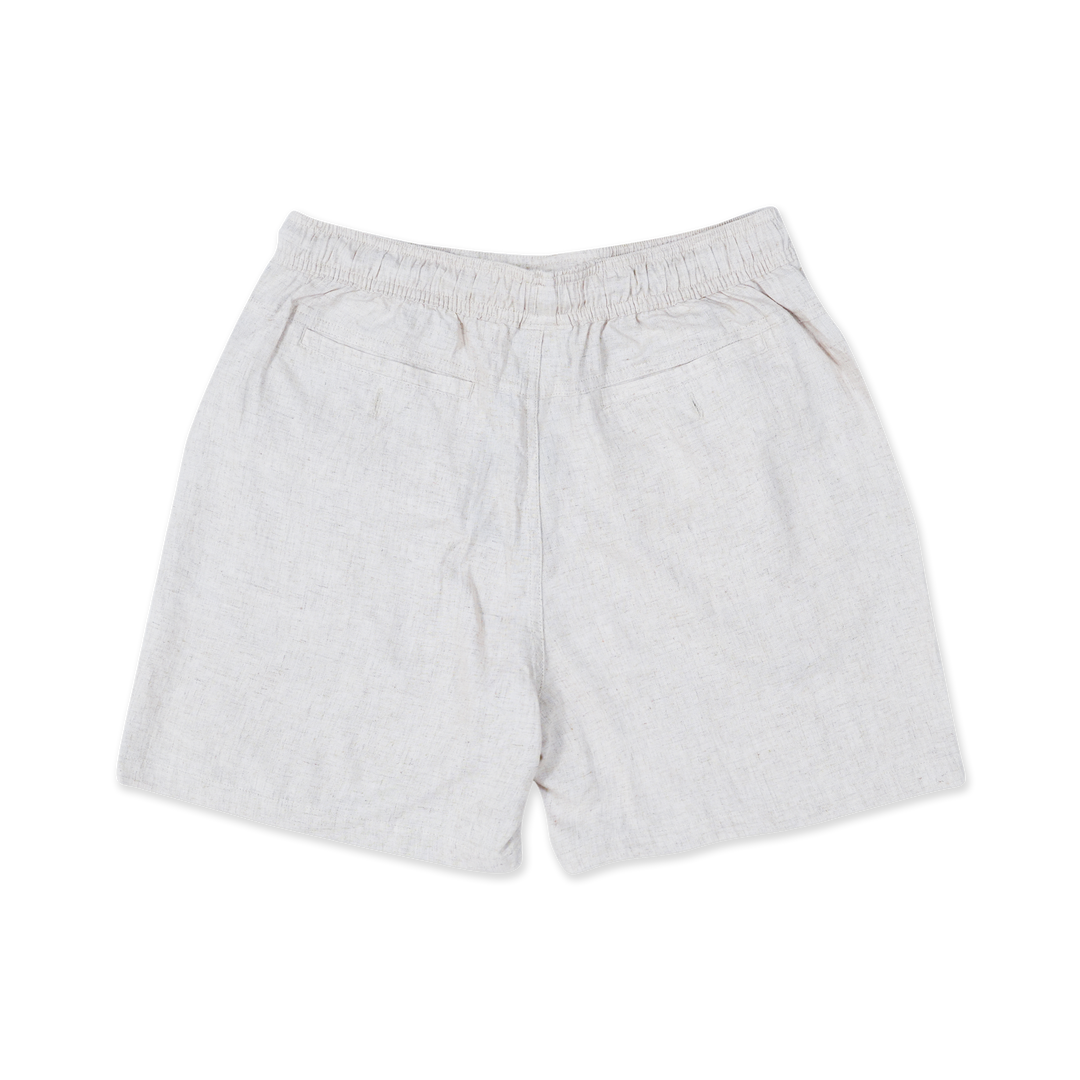 Soft Nature Linen Cream Shorts