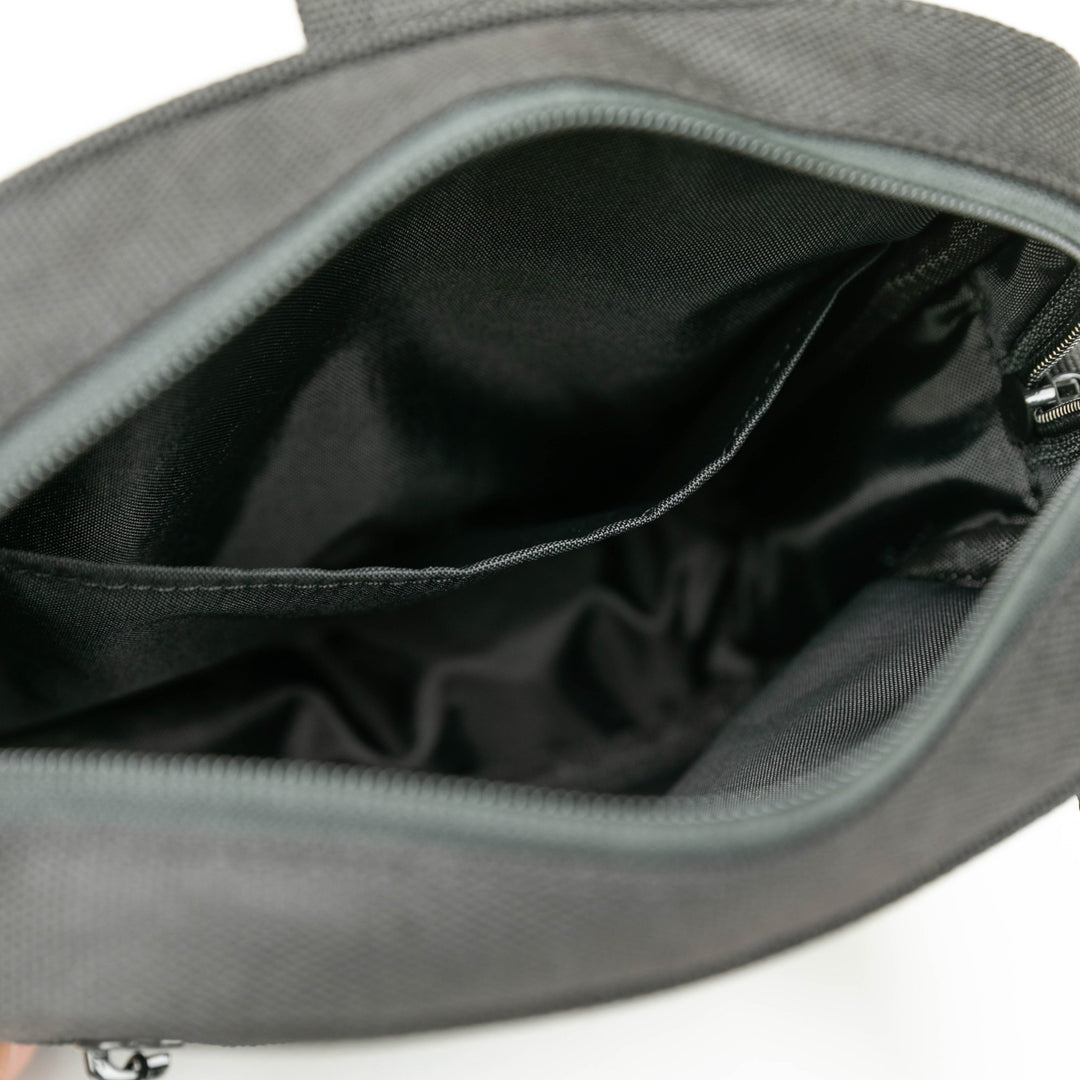 New Era Black Square Shoulder Pouch