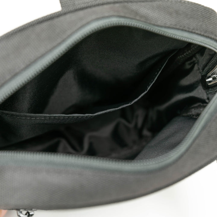 New Era Black Square Shoulder Pouch