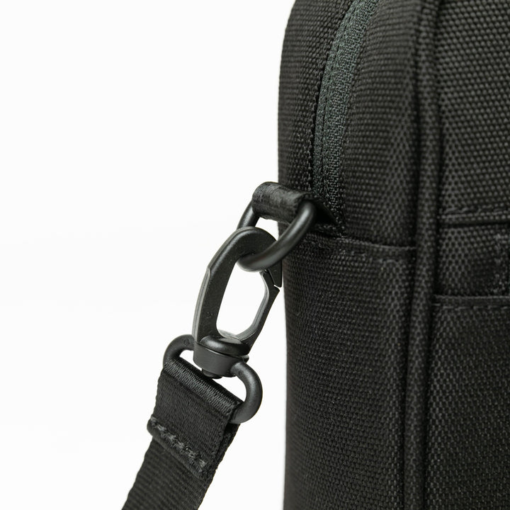 New Era Black Square Shoulder Pouch