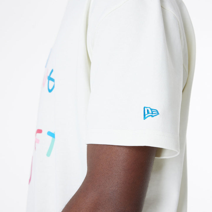 Ricardo Luevanos x New Era Off White Short Sleeve T-Shirt