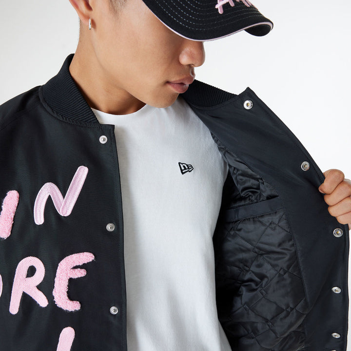Ricardo Luevanos x New Era Black Jacket