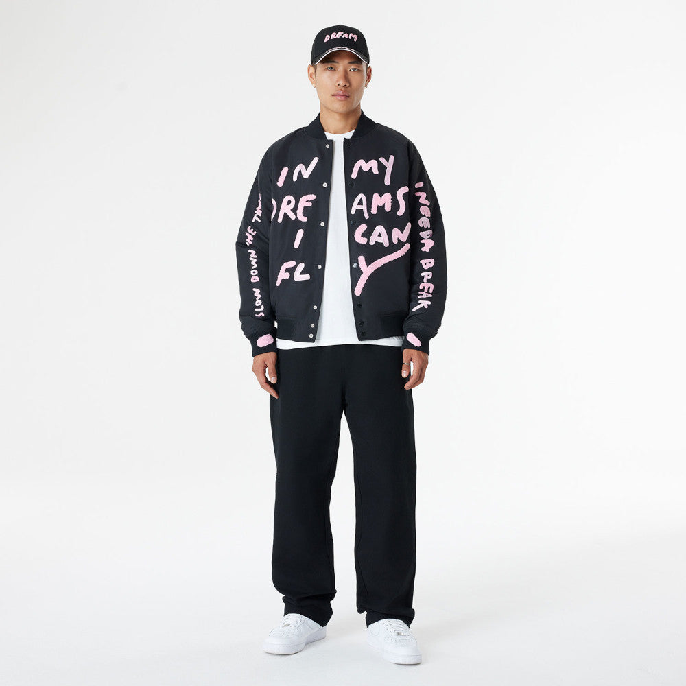 Ricardo Luevanos x New Era Black Jacket
