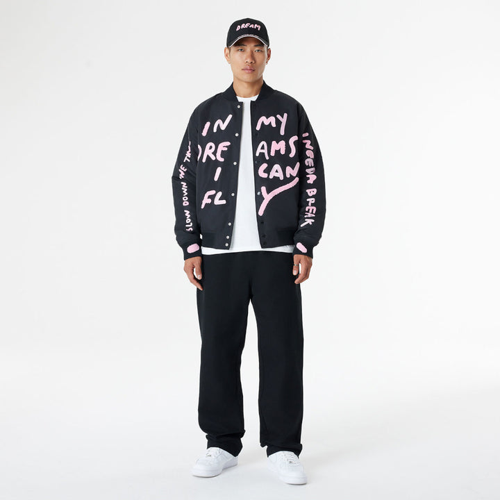 Ricardo Luevanos x New Era Black Jacket