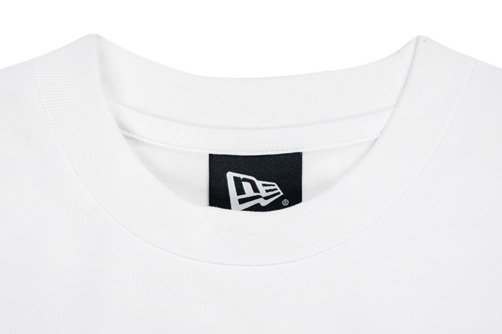 Women New Era Basic White Short Sleeve Tee Dress