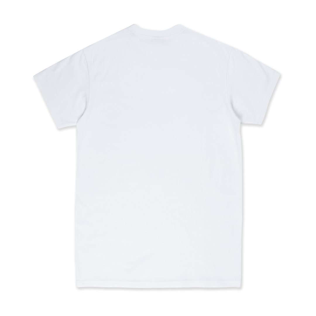 Women New Era Basic White Short Sleeve Tee Dress
