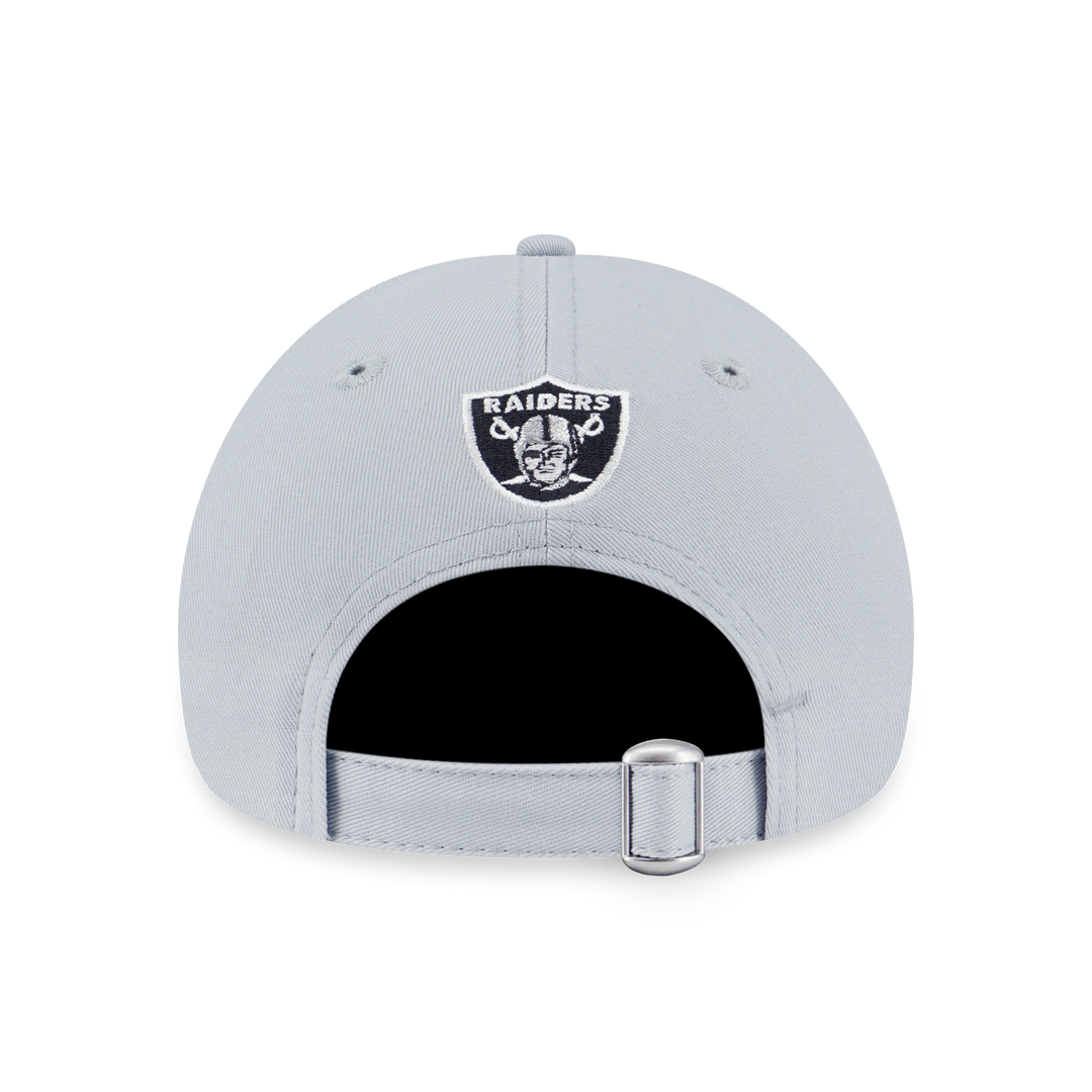 9TWENTY Las Vegas Raiders League Mix Snow Gray Adjustable
