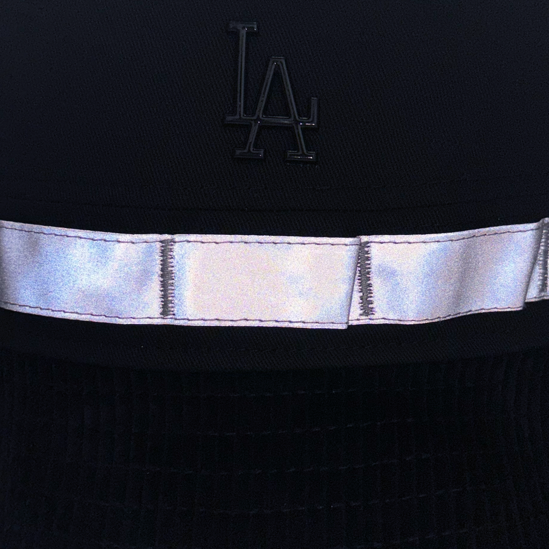 Los Angeles Dodgers Dark 90S Black Adventure Bucket
