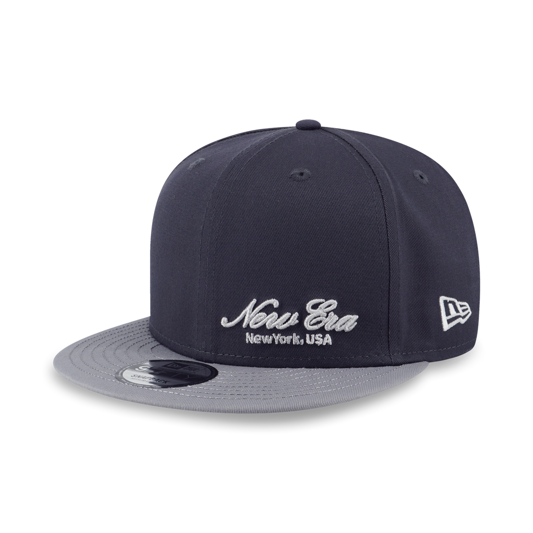9FIFTY New Era Basic Script Graphite Snapback New Era Malaysia