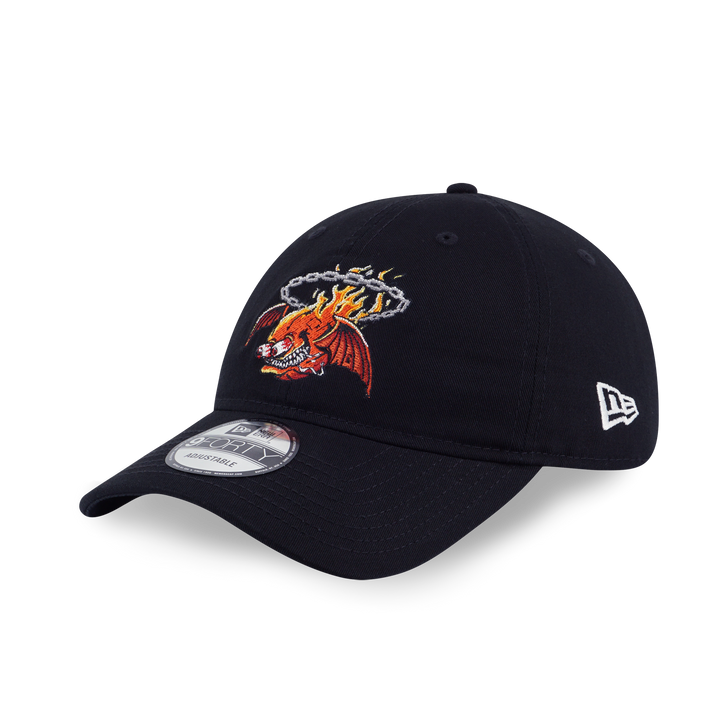 9FORTY Unstructured Miami Heat NBA Gnarly Black Adjustable