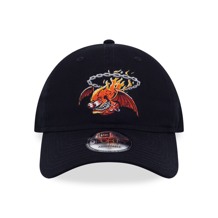 9FORTY Unstructured Miami Heat NBA Gnarly Black Adjustable