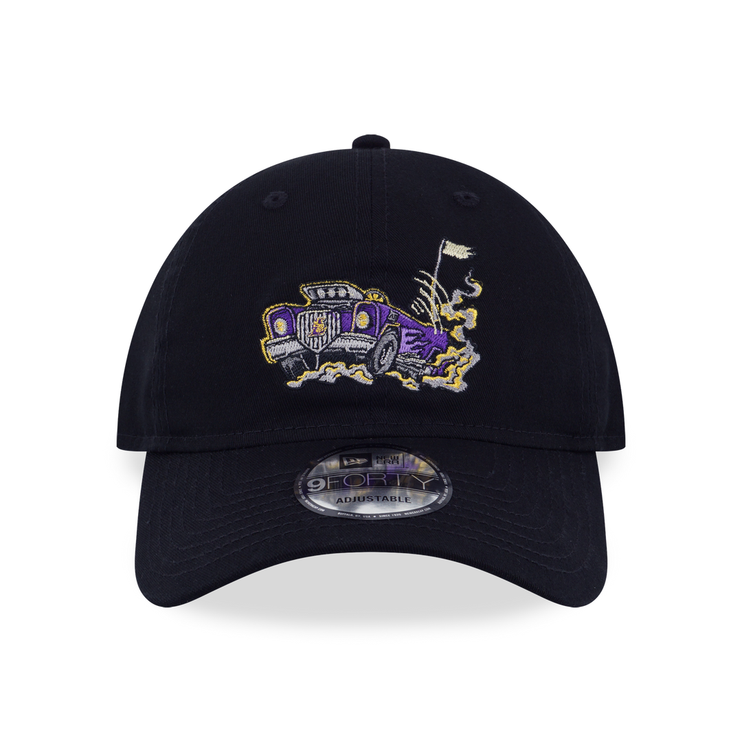 9FORTY Unstructured Los Angeles Lakers NBA Gnarly Black Adjustable