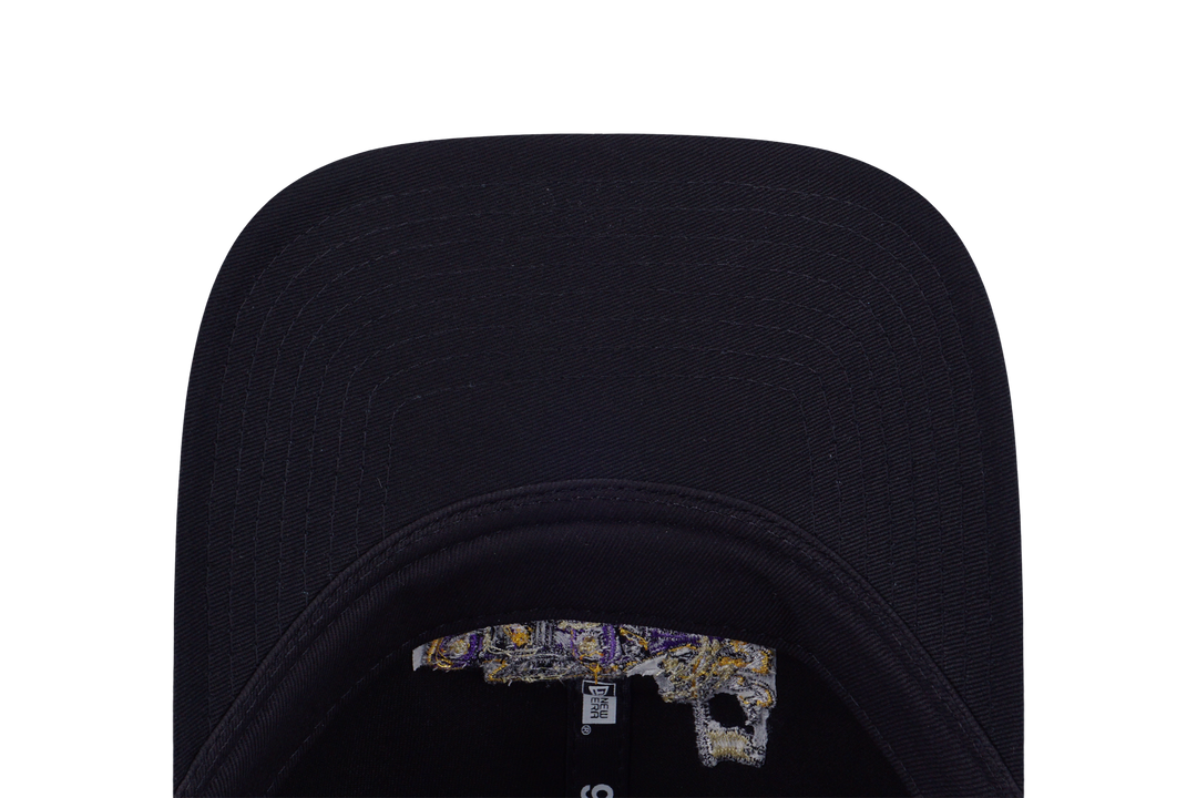 9FORTY Unstructured Los Angeles Lakers NBA Gnarly Black Adjustable