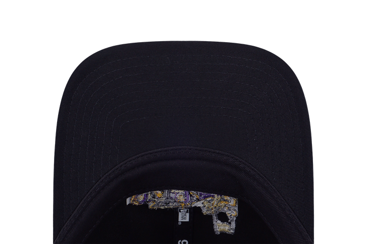 9FORTY Unstructured Los Angeles Lakers NBA Gnarly Black Adjustable