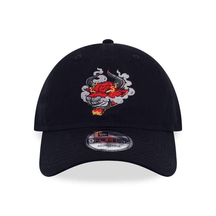 9FORTY Unstructured Chicago Bulls NBA Gnarly Black Adjustable