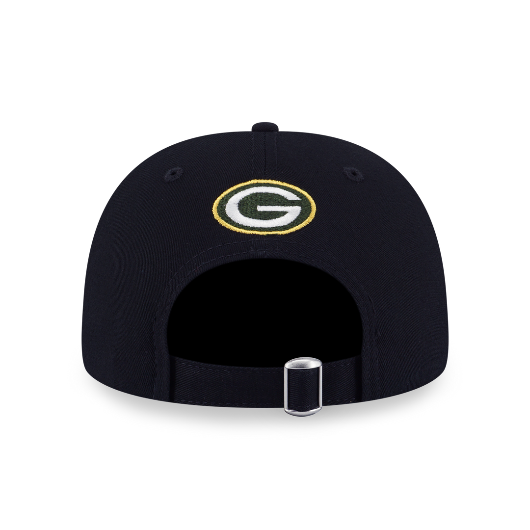 9FORTY A-Frame Green Bay Packers NFL Oversized Black Green Adjustable