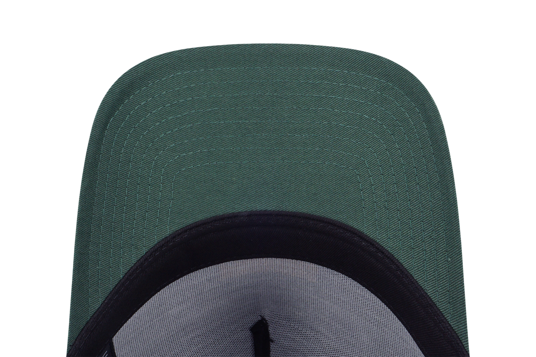 9FORTY A-Frame Green Bay Packers NFL Oversized Black Green Adjustable