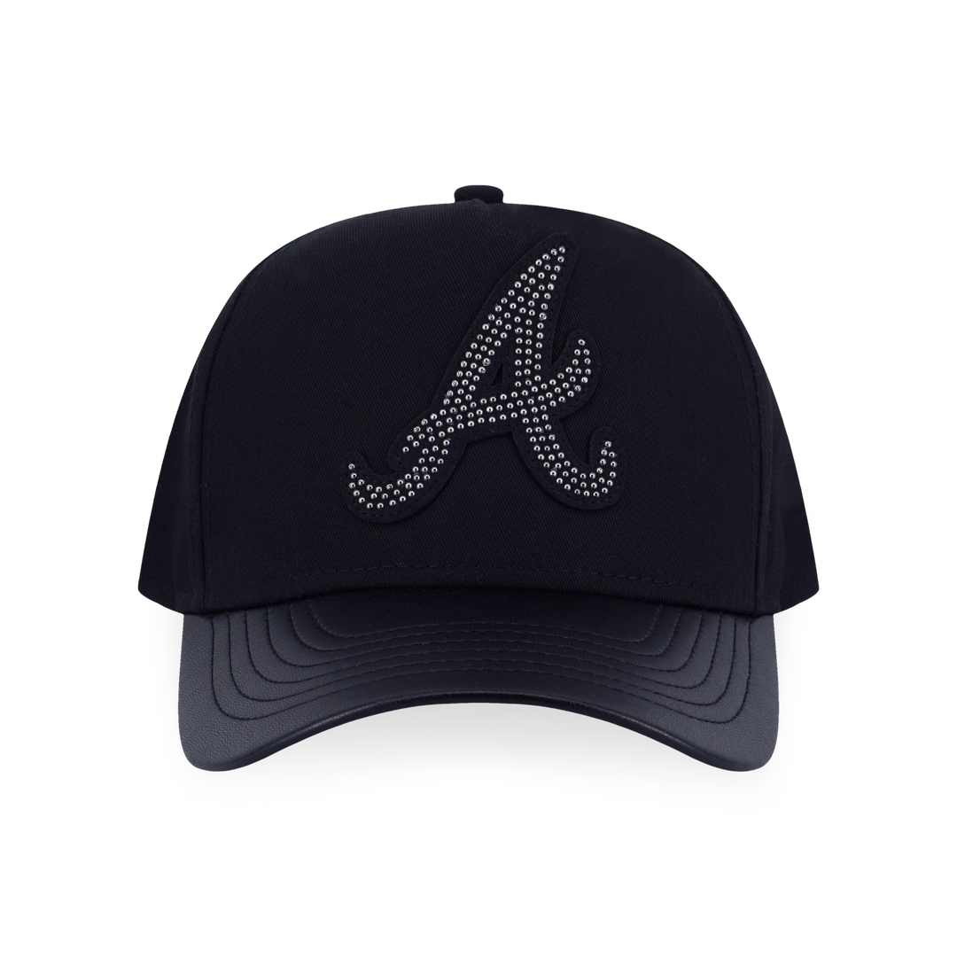 9FORTY A-Frame Atlanta Braves Dark 90S Black Adjustable
