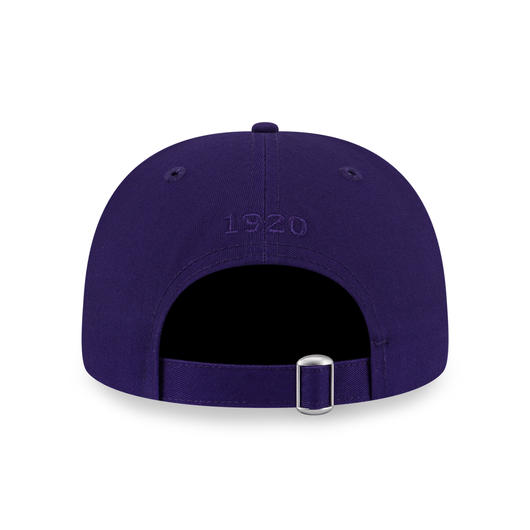9FORTY A-Frame New Era Basic Script Purple Adjustable